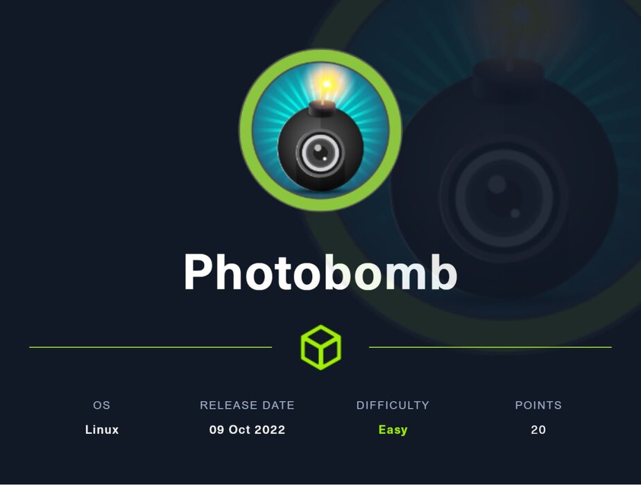 Featured image of post Photobomb HTB Writeup